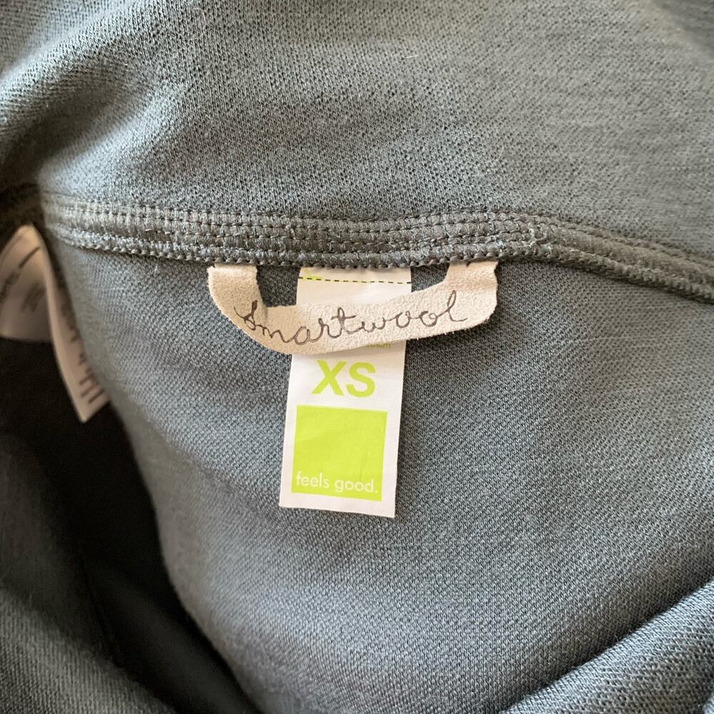 Smartwool Gray Merino Wool Blend Side Slit Pencil Skirt XS - Picture 7 of 9